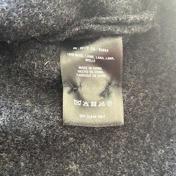 Rosie Neim/ Rosie Neira grey black wool short skirt, size medium - Picture 7 of 9